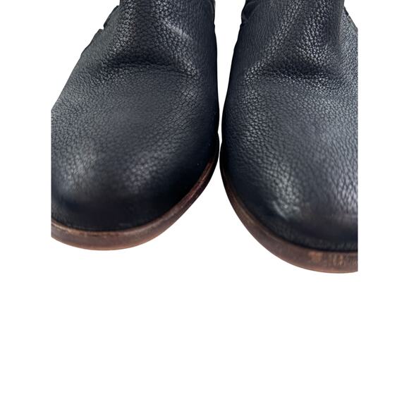 Vince Camuto Peera Black Leather Cutout Boho Southwestern Ankle Boots Women's 9 - Picture 3 of 8